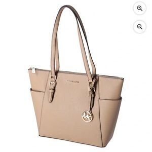 Michael Kors Tan Leather Tote Bag